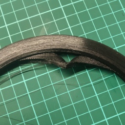 Once you get it started, the support should coume out clean.